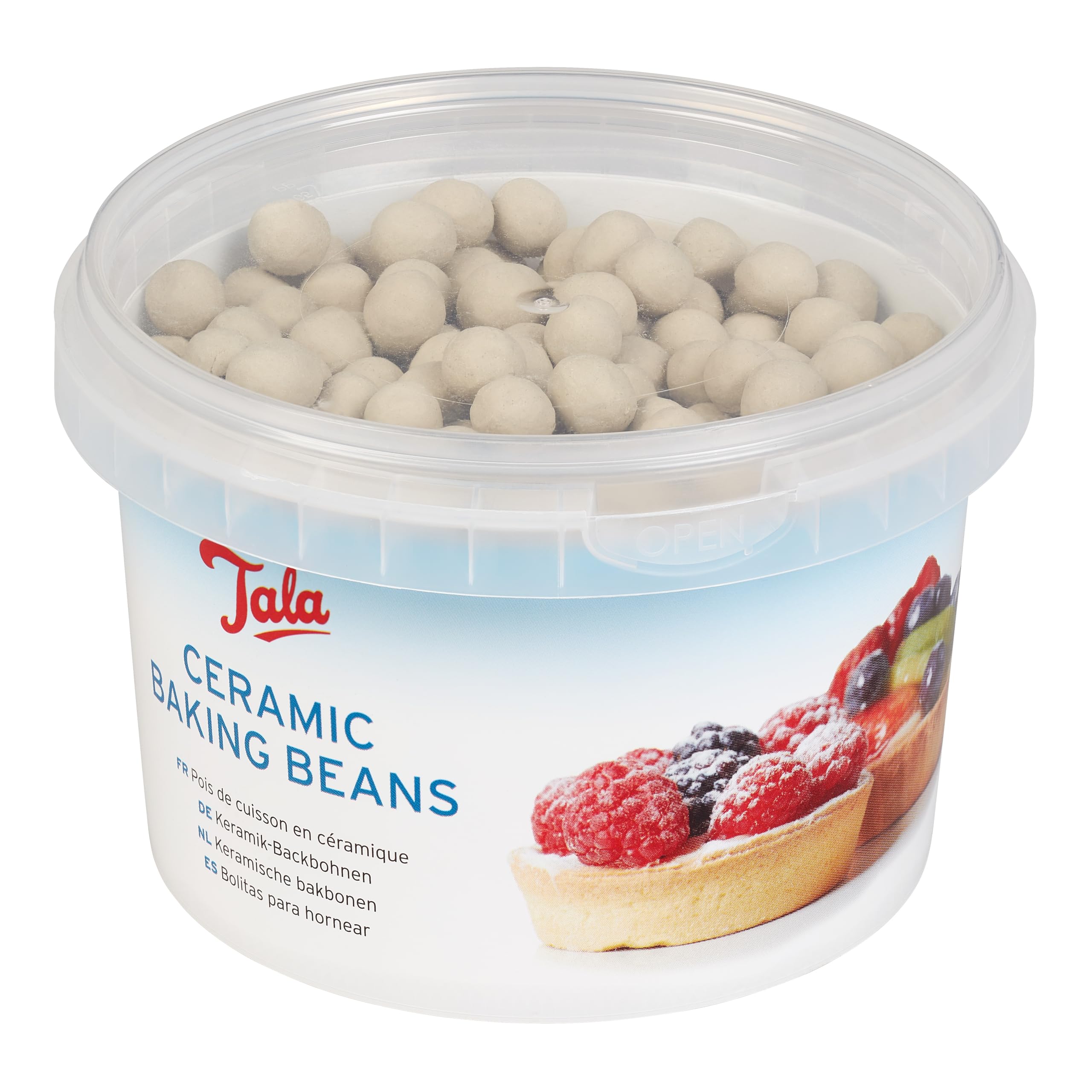 Premium Ceramic Pie Weights for Blind Baking - Set of 8 Heat-Resistant Pie Beans for Perfect Crust - Ideal for Baking Pies, Tarts, Quiches & Pastries