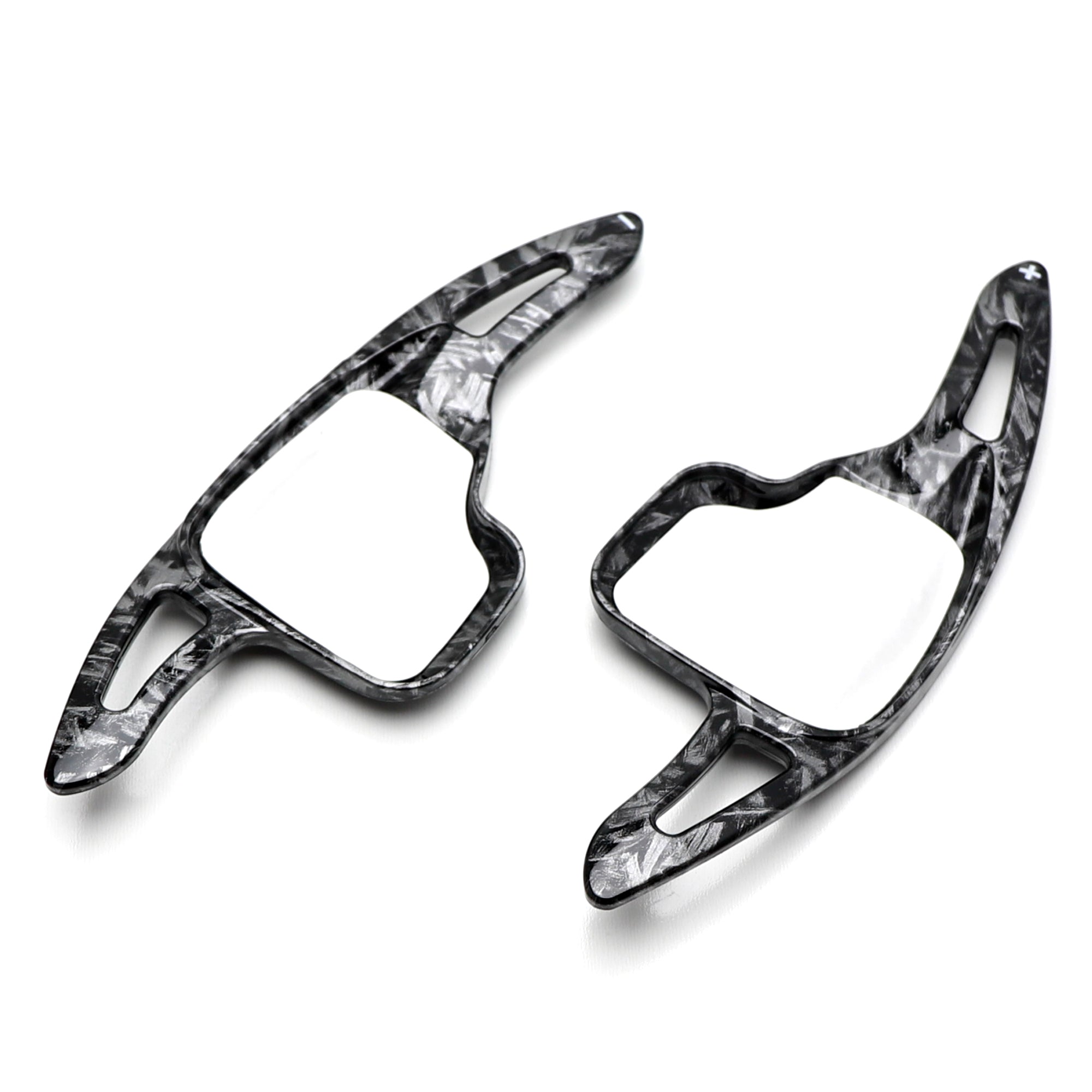 Premium Forged Carbon Fiber Steering Wheel Paddle Shifters for BMW 2/3/4 Series & X3/X4/X5/X6 - Upgrade Your Driving Experience with Sporty Gear Shifting (Perfect for Track Days & Performance Driving)