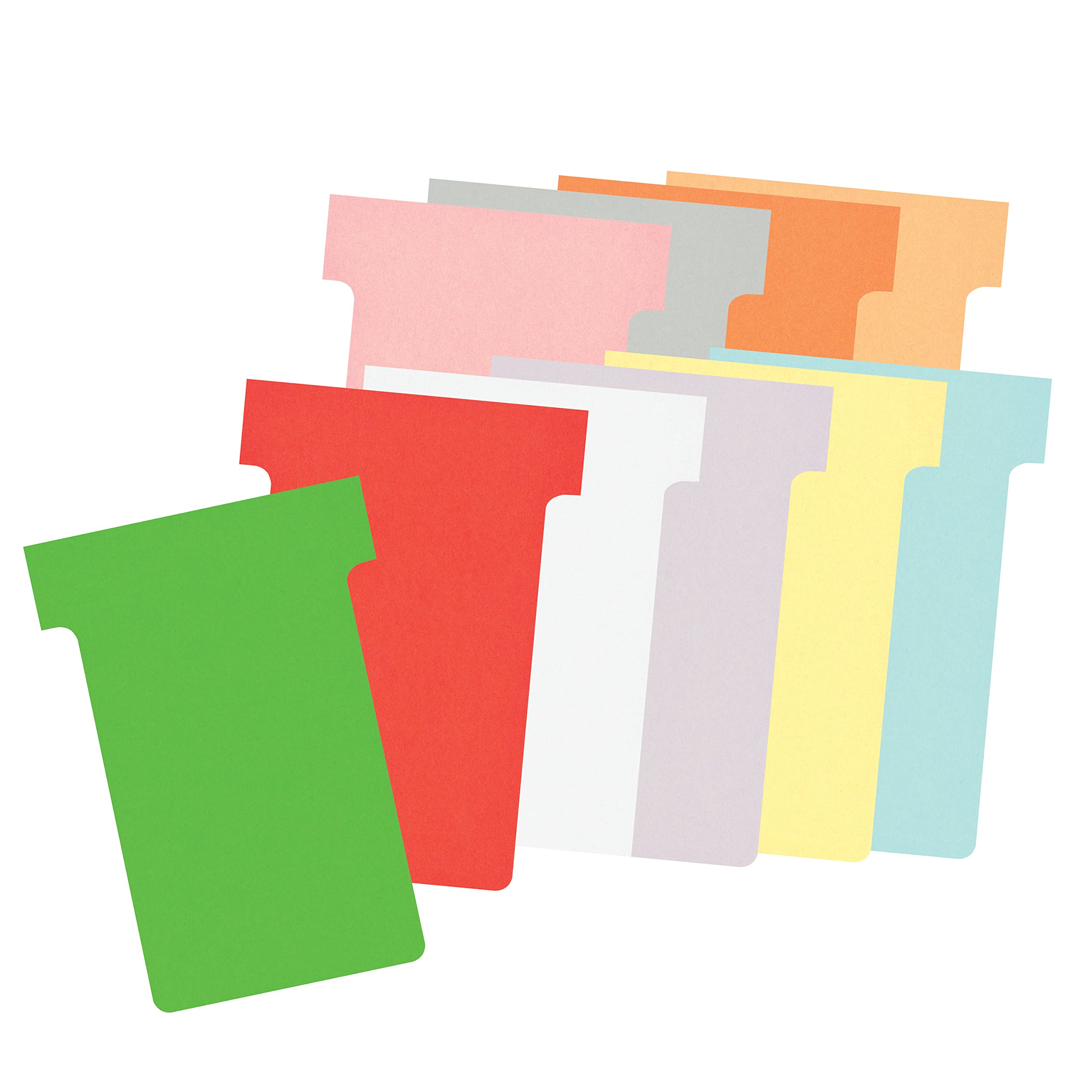 T-Card Annual Planning Kit - Wall Mount Organizer with 12 Columns & 32 Slots (Size 2) - Includes T-Cards & Index Column - Perfect for Office Scheduling, Project Management & Team Coordination (Model 32938864)
