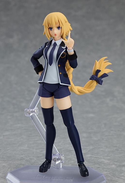 Fate/Apocrypha Figma #466 Ruler Jeanne d'Arc (Casual Version) - Anime Action Figure for Collectors & Display - Perfect for Cosplay, Shelf Decoration & Anime Fans
