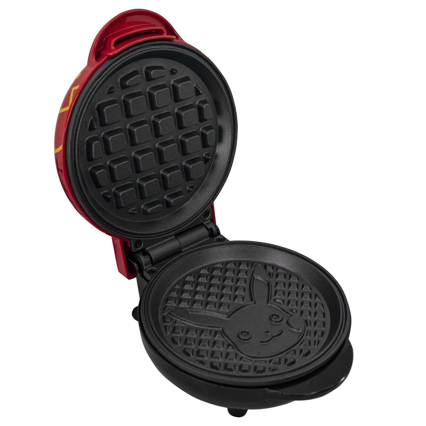 Uncanny Brands Pokemon Pikachu Mini Waffle Maker - Electric Kitchen Appliance for Cute Pikachu-Shaped Waffles - Perfect for Breakfast, Kids Parties & Pokemon Fans - UK Plug
