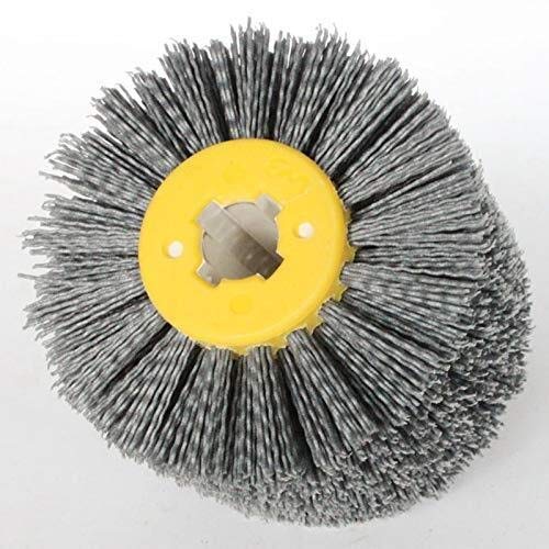 1PC Nylon Abrasive Wire Drum Polishing Wheel - Electric Brush for Woodworking & Metalworking - Perfect for DIY Projects, Furniture Restoration, and Automotive Polishing