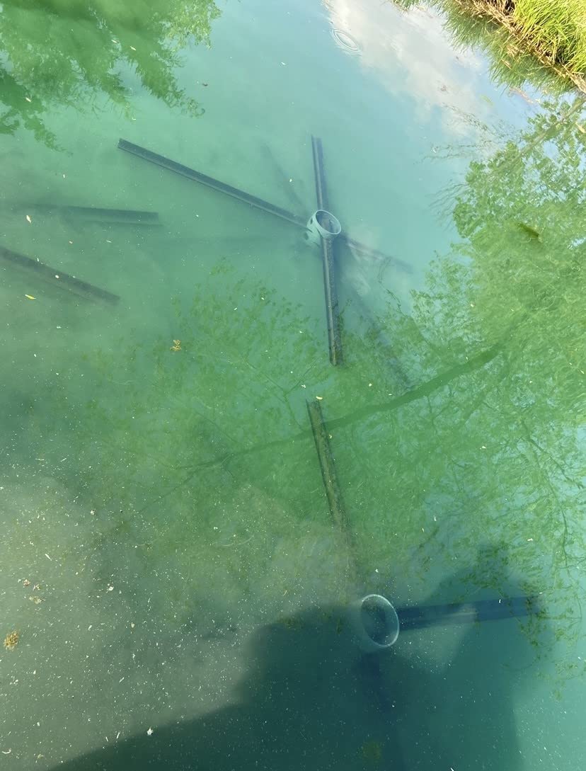 MossBack Fish Habitat Spawning Bed - Artificial Fish Attractor for Bass, Crappie & Game Fish in Lakes & Ponds | Perfect for Freshwater Fishing & Underwater Ecosystem Enhancement