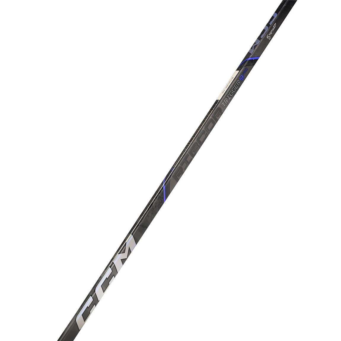 CCM Ribcor Trigger 9 Pro Intermediate Hockey Stick - Lightweight Carbon Fiber Design for Enhanced Performance - Perfect for Competitive Play & Training Sessions