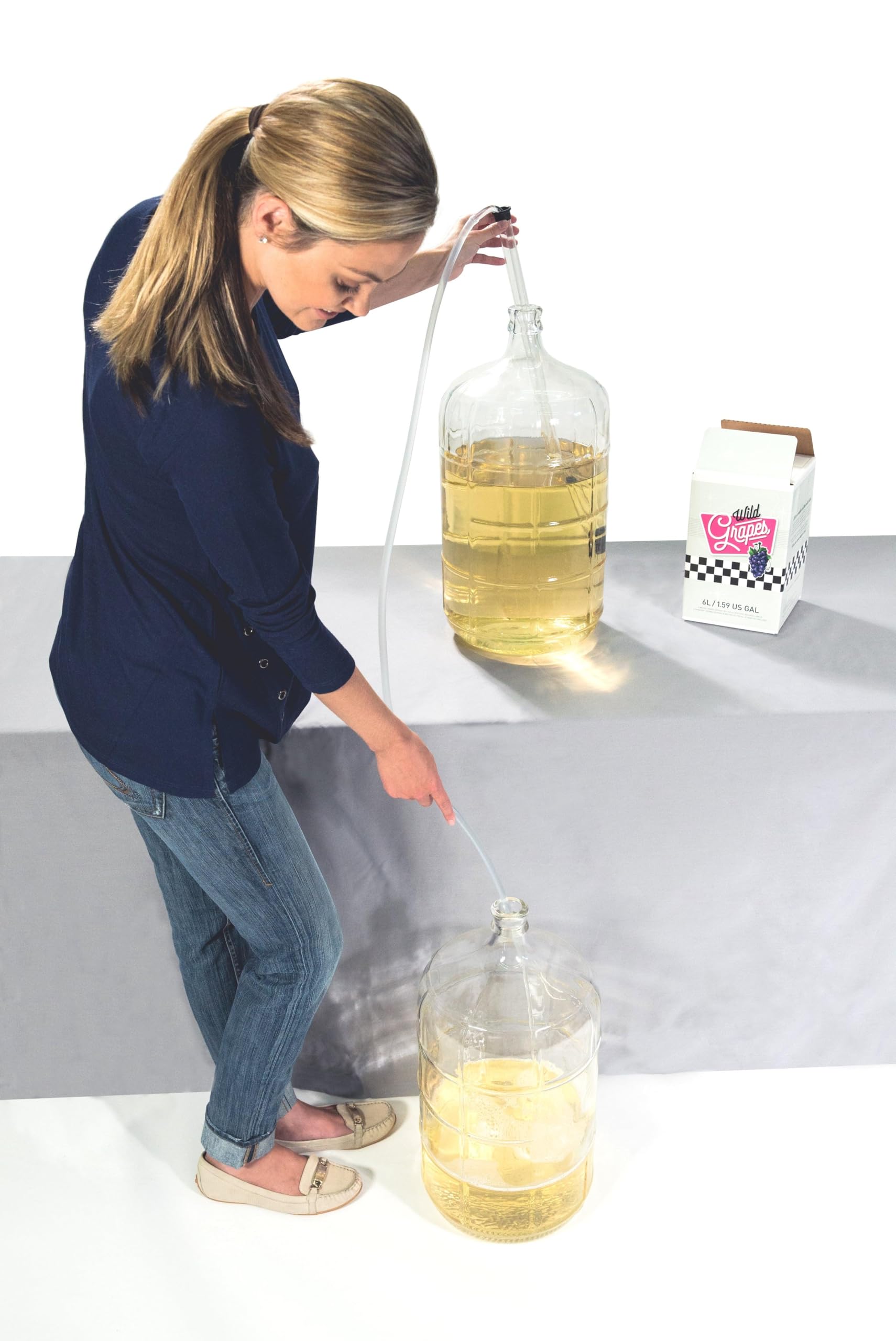 Premium Wild Grapes Merlot Style Wine Making Kit - Complete Equipment & Supplies for 6 Gallons (30 Bottles) - Perfect for Home Brewing, Gifts & Wine Enthusiasts