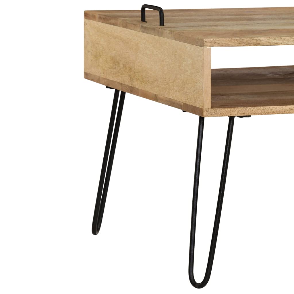 Industrial TV Stand with Storage - 43.3