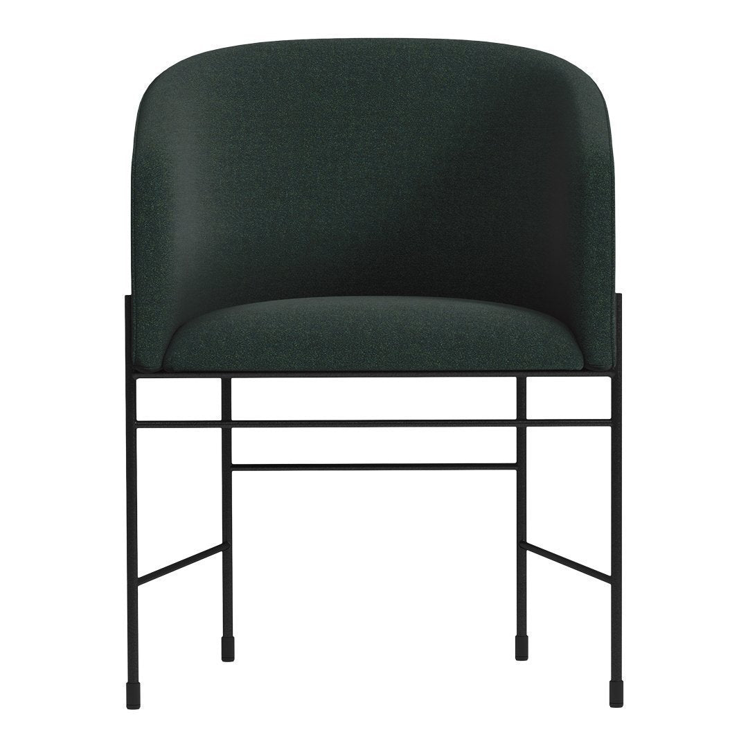 Arden Covent Chair - Modern Accent Chair for Living Room, Bedroom & Office - Stylish Upholstered Armchair with Wooden Legs - Perfect for Reading, Relaxing & Home Decor