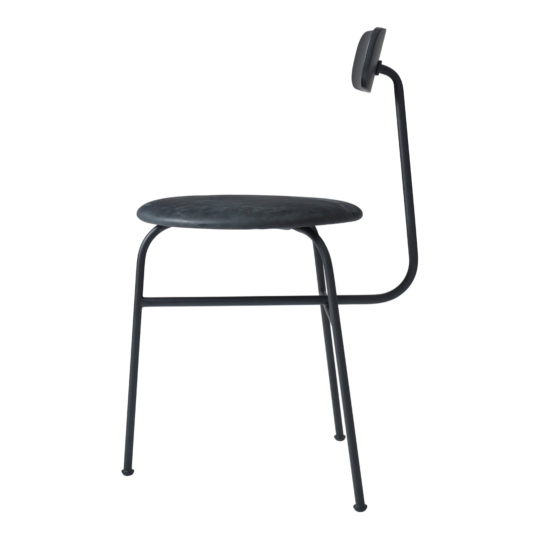 Afteroom Modern Dining Chair - Upholstered Seat with Wooden Legs for Kitchen, Dining Room & Office | Comfortable & Stylish Home Furniture