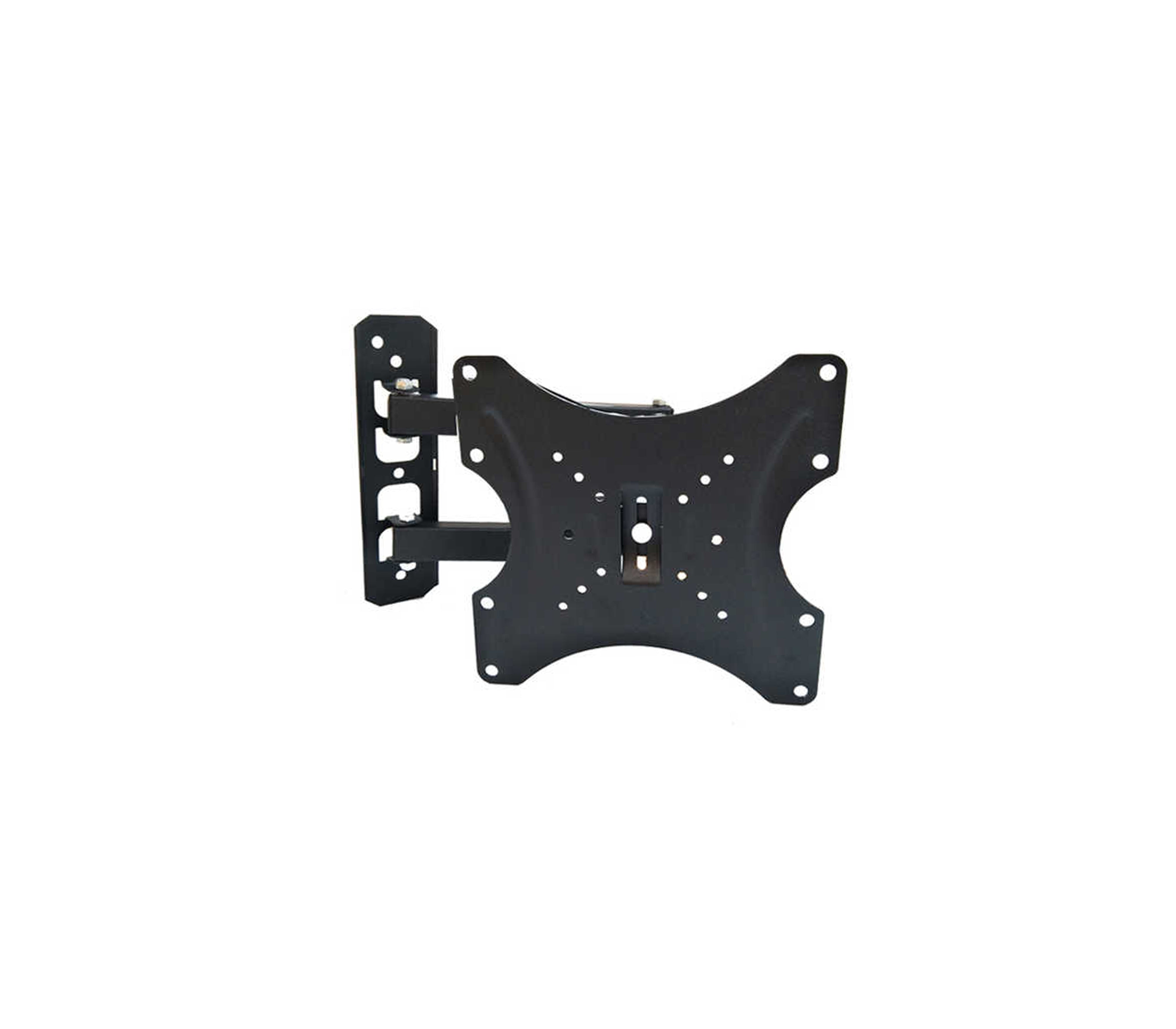 14-42 Inch TV Wall Mount Bracket with Full Motion Articulating Arm - Gold Crown Finish for Living Room, Bedroom & Office