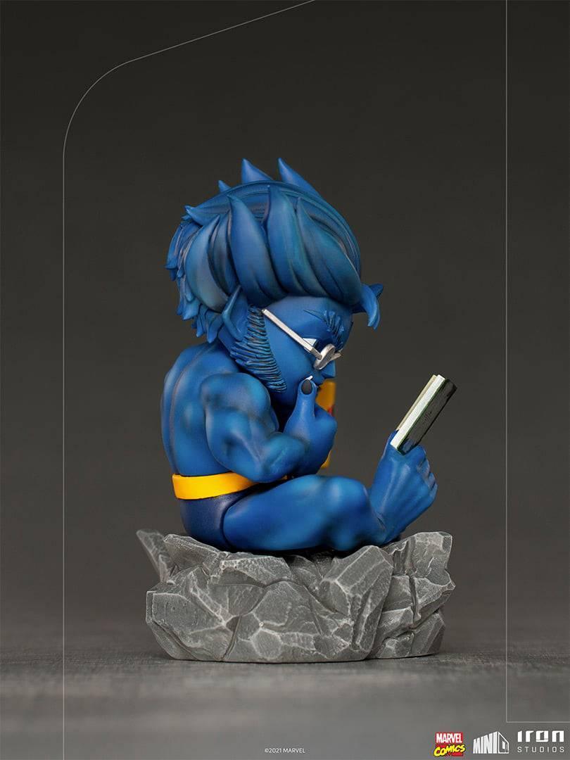 Iron Studios X-Men Beast MiniCo Collectible Figure - Perfect for Marvel Fans, Display & Comic Book Collections