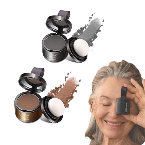 Gray + light brown
