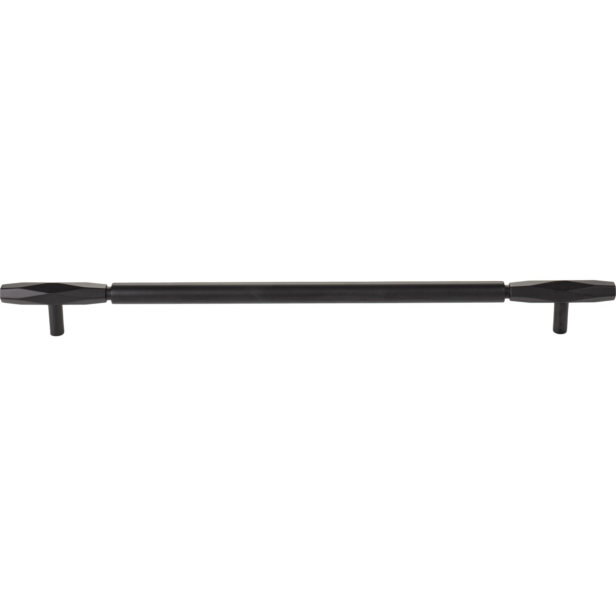 Top Knobs Kingsmill 18 Inch Appliance Pull in Flat Black (C-C) - Perfect for Kitchen Cabinets, Drawers & Home Appliances