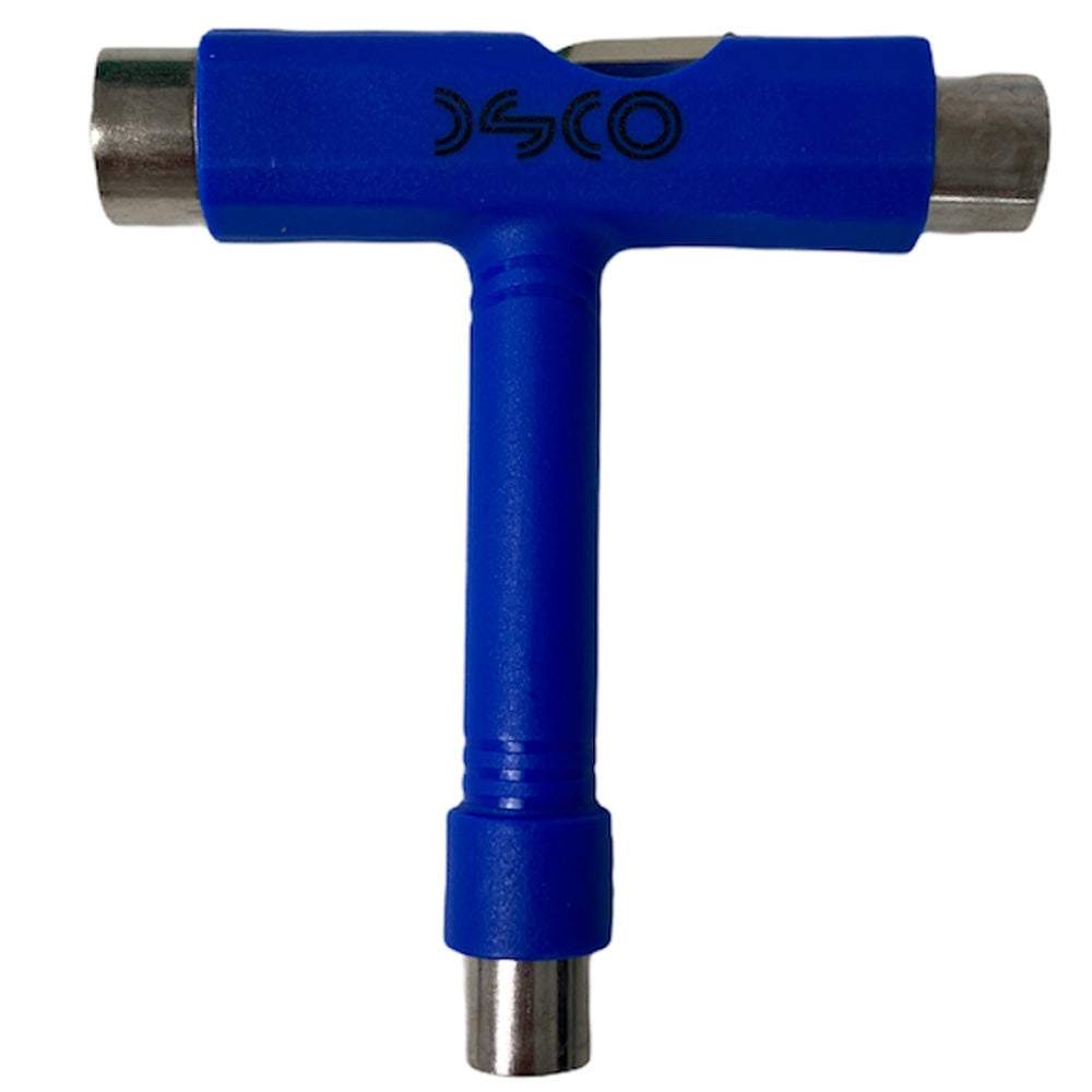 Dsco Quad Skate Tool - All-in-One Roller Skate & Skateboard Multi-Tool for Adjusting Trucks, Bearings & Wheels - Perfect for Roller Derby, Outdoor Skating & Skate Park Maintenance