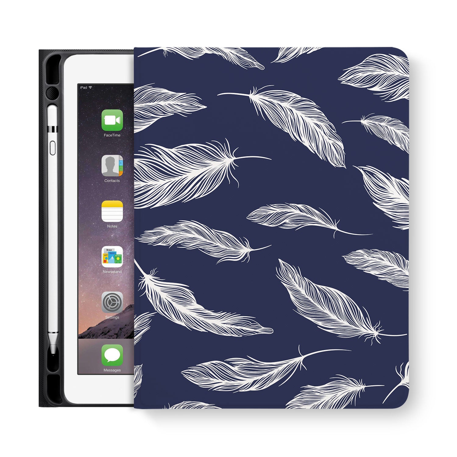 Premium iPad Folio Case - Ultra Thin Lightweight Protective Cover with Auto Sleep/Wake | Perfect for Work, Travel & Home Use