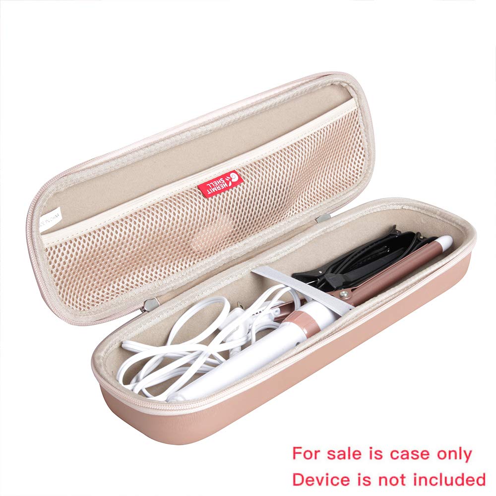 Hermitshell Hard Travel Case for Conair Double Ceramic Curling Iron - Protective Storage Pouch for 0.5