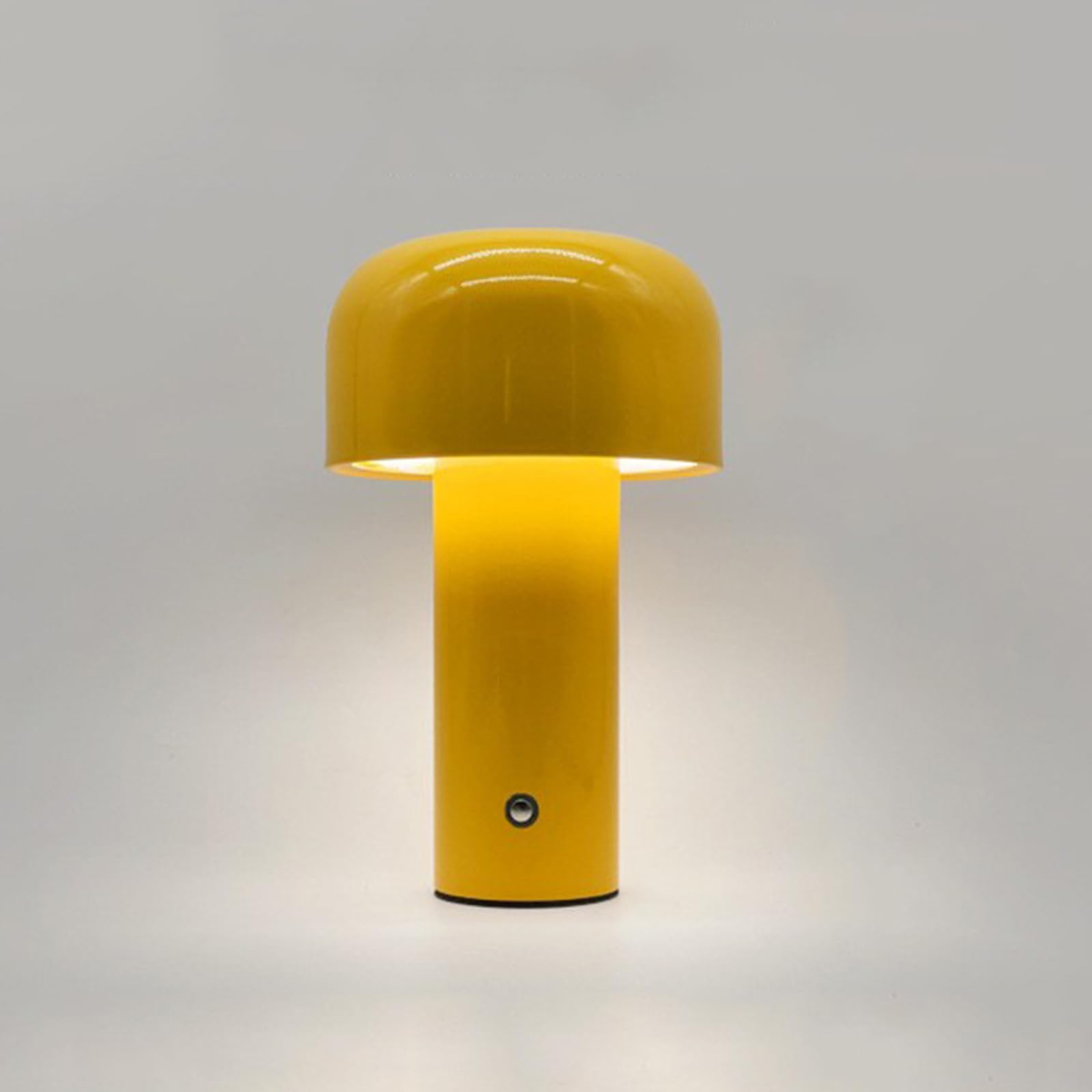 Liuwei Mushroom Touch Dimming Bedside Lamp - USB Rechargeable LED Desk Lamp with 3 Brightness Levels, Cordless Table Light for Bedroom, Living Room, Office & Study | Perfect for Night Reading, Relaxation & Decoration