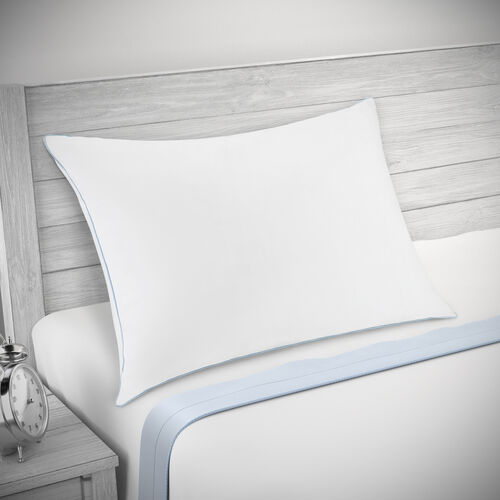 Restful Nights Renova™ Pillow - Hypoallergenic Memory Foam Pillow for Side, Back & Stomach Sleepers | Eco-Friendly & Breathable for Better Sleep | Perfect for Home, Travel & Office Use