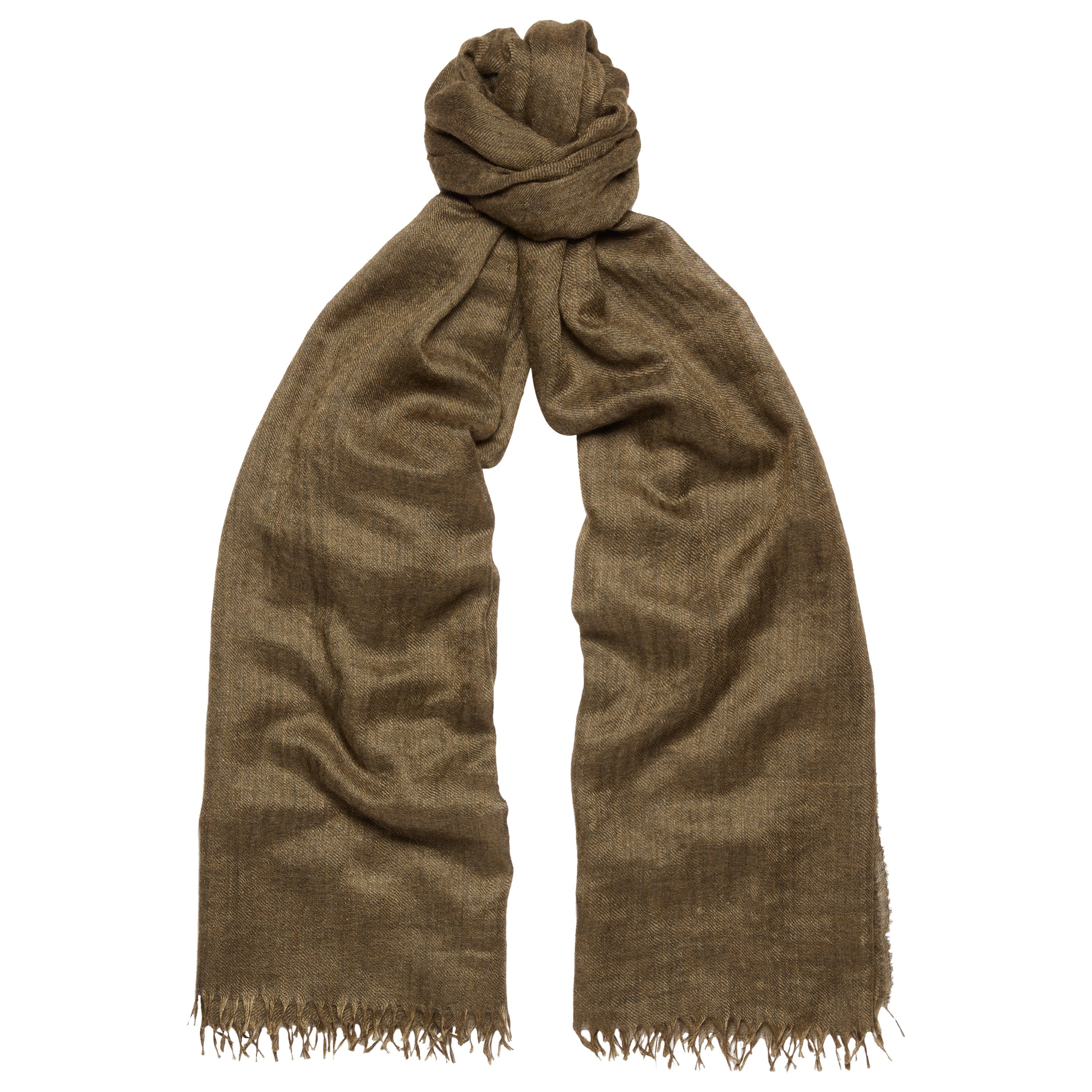 Lightweight Green Cashmere and Silk Scarf for Women - Soft Luxury Wrap Shawl for Fall & Winter - Perfect for Office, Travel and Gift Giving