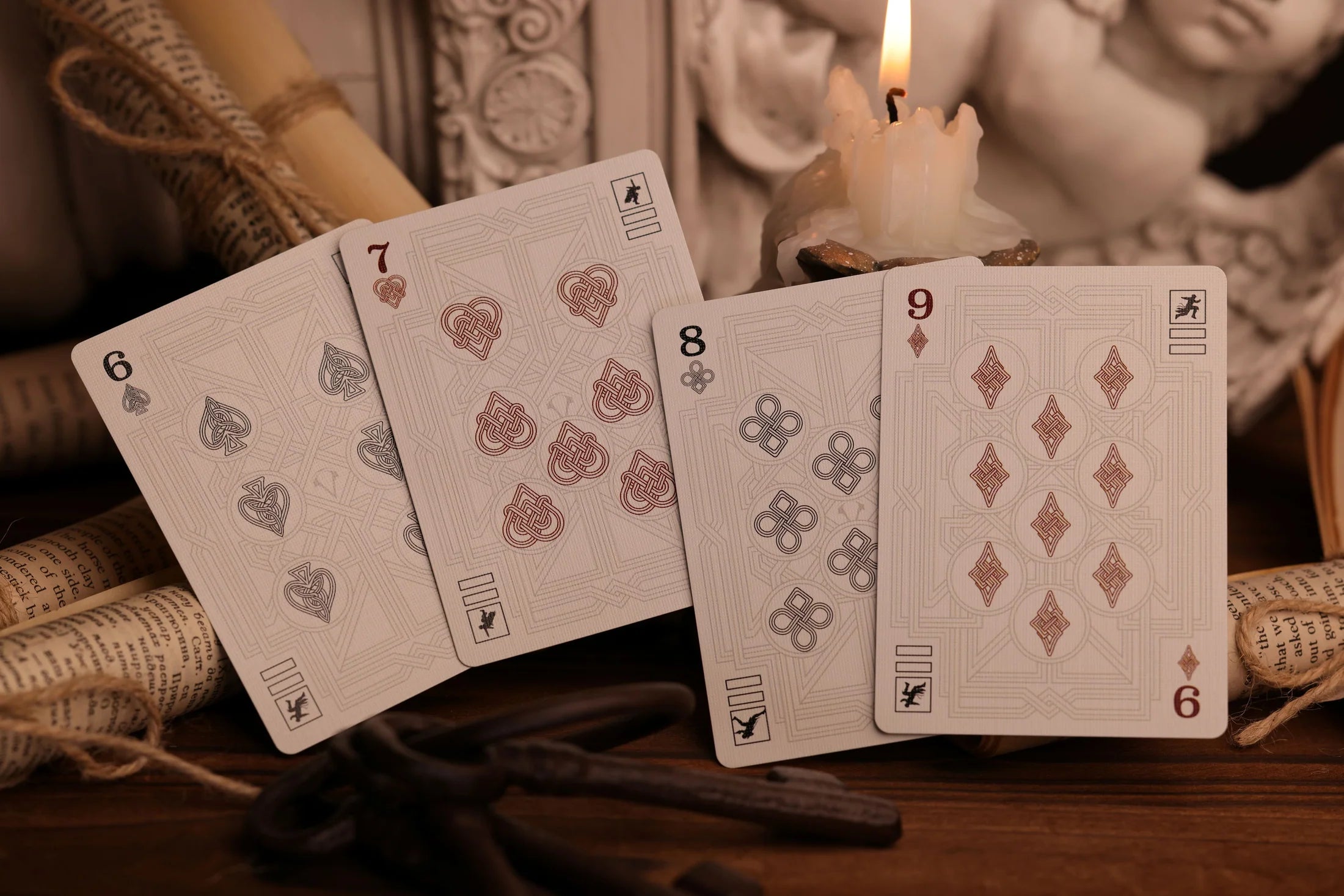 Assassin's Creed Black Hidden Blade Edition Playing Cards - Premium Collectible Card Deck for Game Fans & Card Collectors - Perfect for Game Nights, Gifts, and Cosplay Accessories