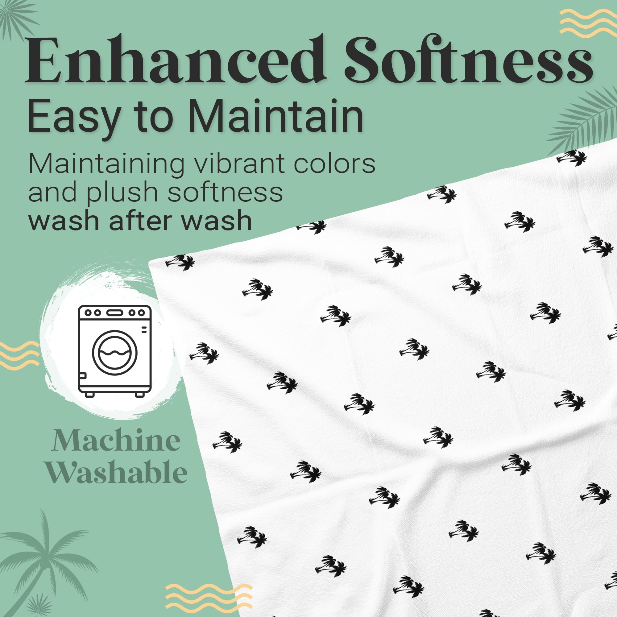 Premium Microfiber Beach Towel - Extra Large 74