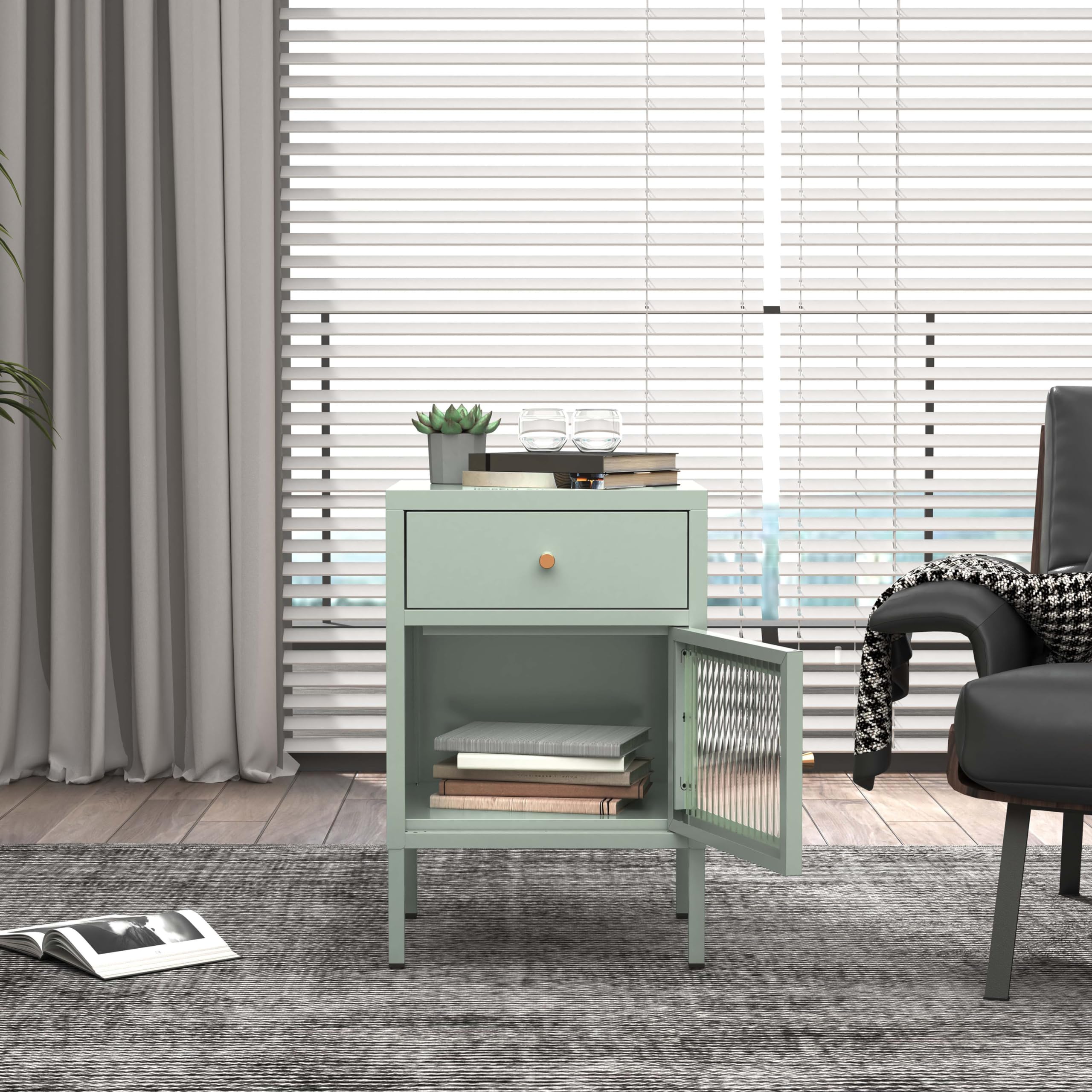 Modern Multifunctional Side Table - 23.6