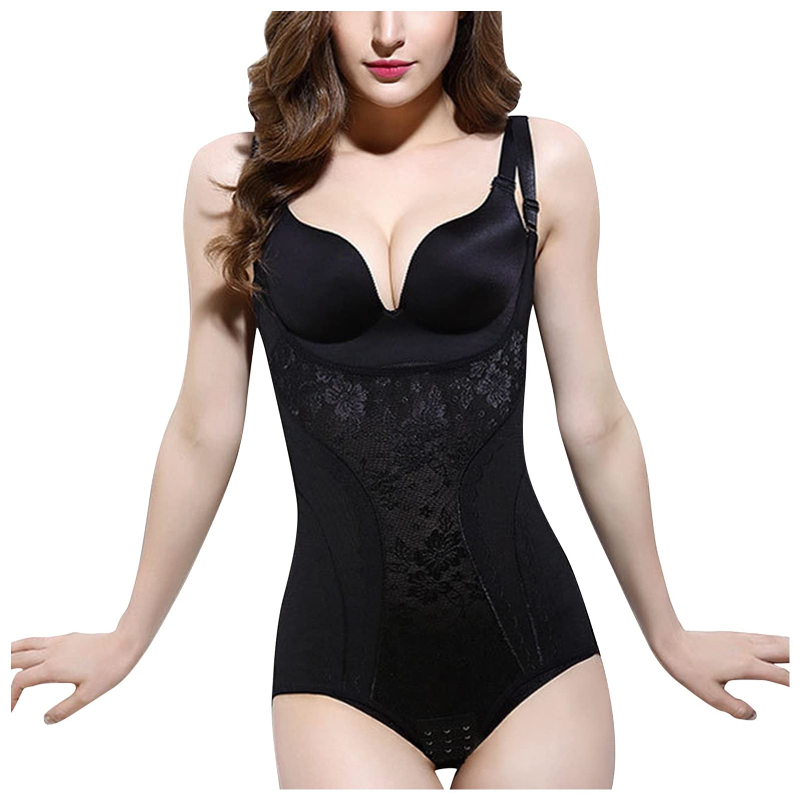 Sexy Women's Catsuit Bodysuit - Colombianas Shapewear for Tummy Control & Open Bust Design | Perfect for Waist Training, Body Shaping & Special Occasions
