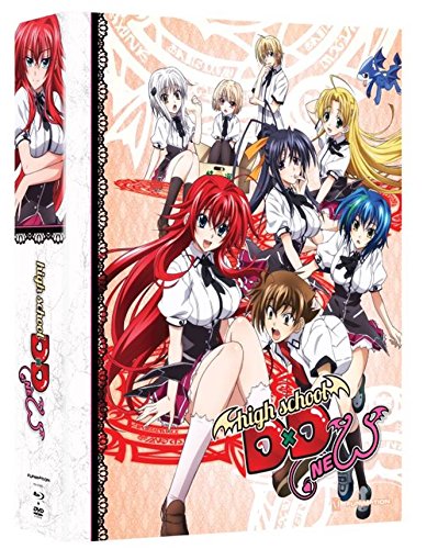 High School DxD Complete Series Blu-ray Box Set | Anime Collection for Fans | Perfect for Binge-Watching & Home Entertainment