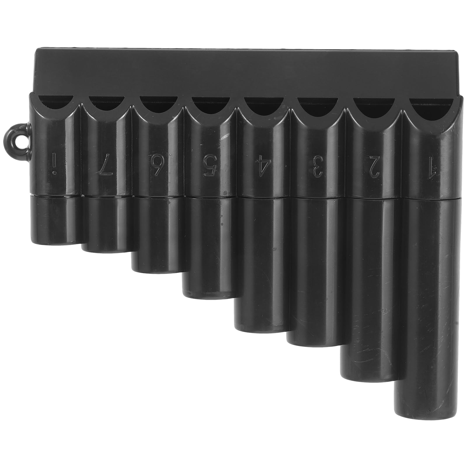 8 Mini Pan Flute - Professional Beginner Panpipes for Kids & Adults - Traditional Woodwind Musical Instrument for Learning, Practice & Performance - Perfect for Gifts, School, Travel & Outdoor Activities