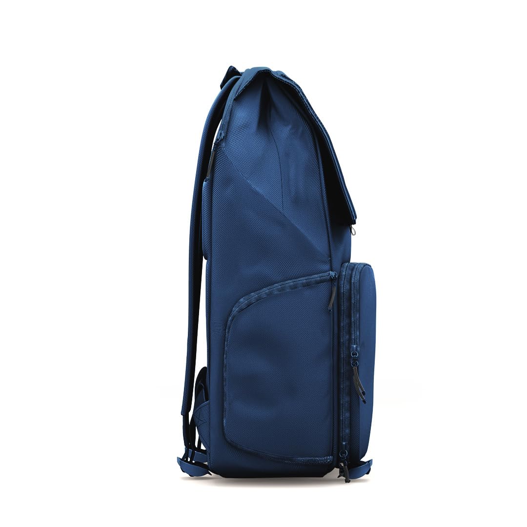 BREVITE The Runner - 18L Compact Camera Backpack for Photographers | Lightweight DSLR & Laptop Backpack | Travel-Friendly Photography Bag with Accessory Storage | Moonlit Blue | Perfect for Hiking, Travel & Urban Commute