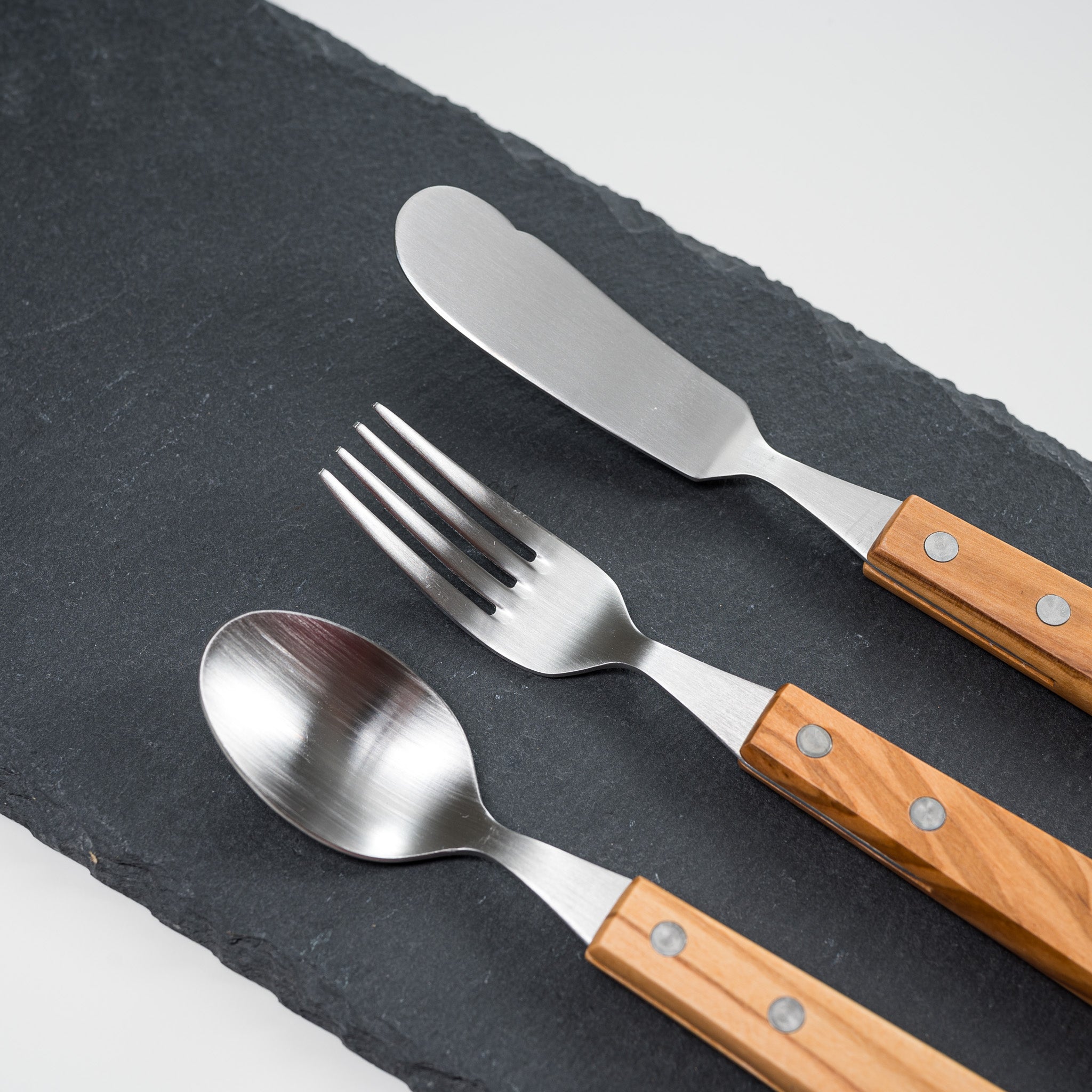 Premium Tsubame Sanjo Tea Break Cutlery Set - 3-Piece Stainless Steel Utensils for Tea Time, Coffee Break & Dessert | Elegant Japanese Tableware for Home, Cafe & Office Use