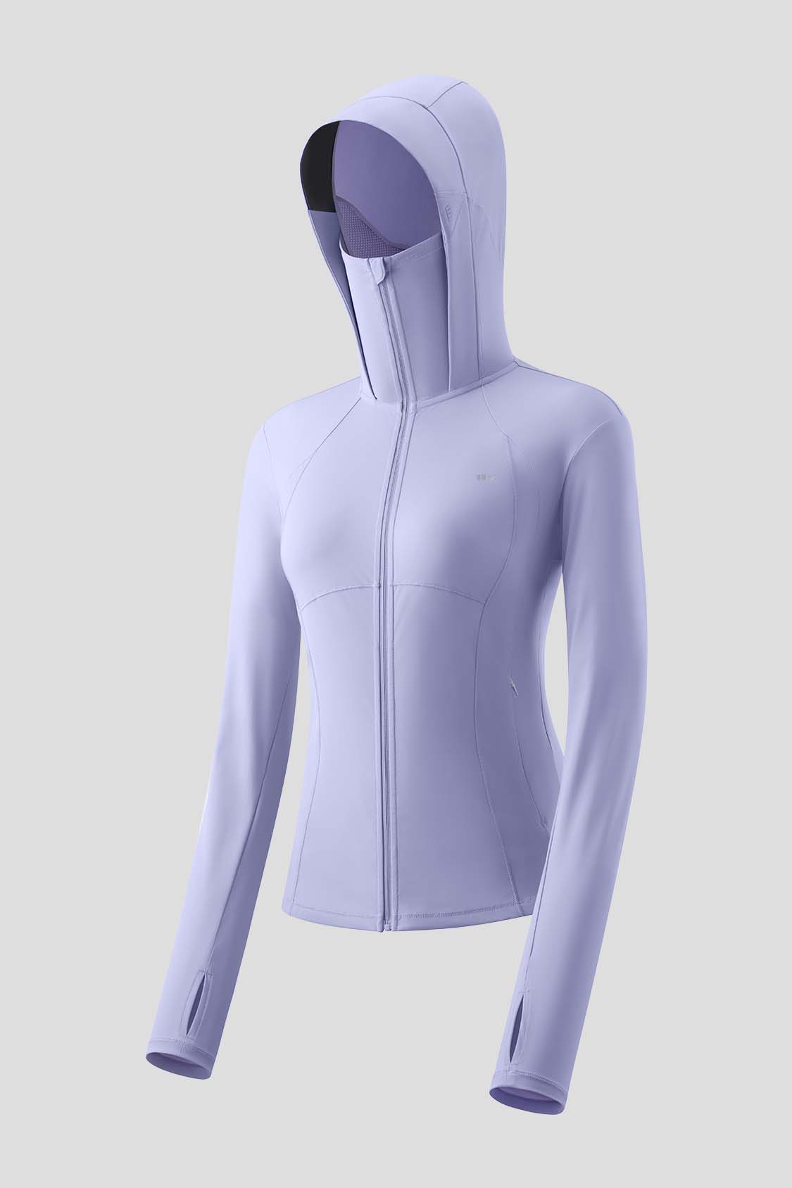 Motion Women's Cooling Quick Dry Sports Jacket UPF100+ Sun Protection - Lightweight Athletic Running Jacket for Outdoor Workouts & Summer Activities