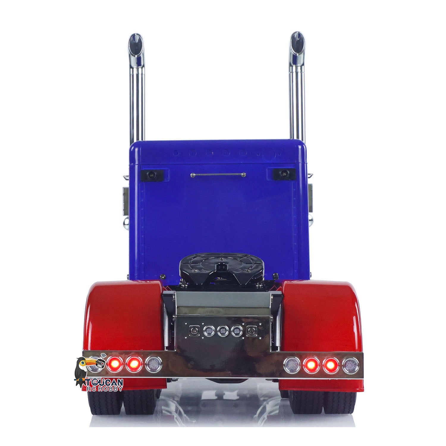 TAMIYA 1/14 Scale 6x4 RC Tractor Truck Model Kit 56344 - Remote Control Car with Assembled Painted Body, LED Lights, ESC, Servo, Smoke Unit & Sound System - Perfect for RC Hobbyists and Truck Enthusiasts