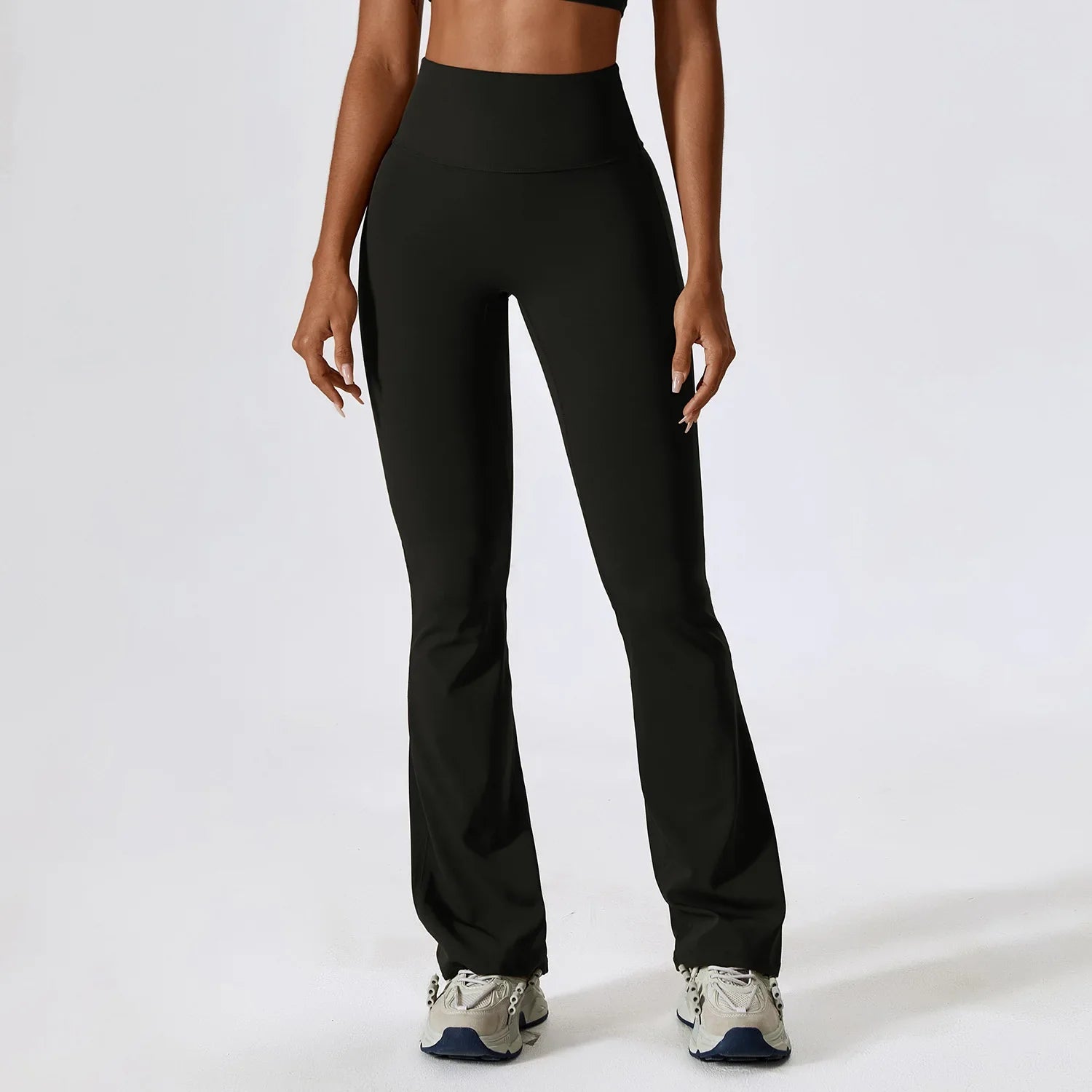 Flare Leggings for Women - High Waist Wide Leg Yoga Pants with Flared Design | Gym, Fitness, Dance & Workout | Perfect for Yoga, Latin Dance, Running & Casual Wear