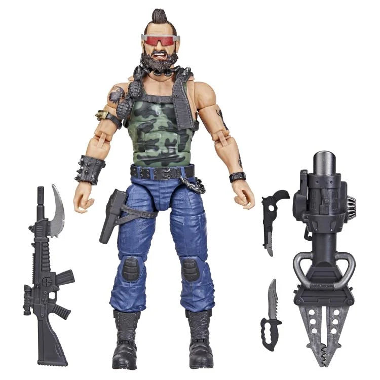 G.I. Joe Classified Series Dreadnok Ripper Action Figure - 6-Inch Collectible Toy for Fans & Collectors | Perfect for Display, Play & G.I. Joe Collections