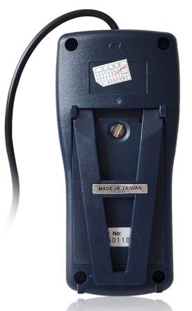 TES-1340 Hot Wire Thermo Anemometer - Digital HVAC Air Flow Velocity Tester & Wind Speed Meter for HVAC, Duct, Ventilation, and Industrial Applications