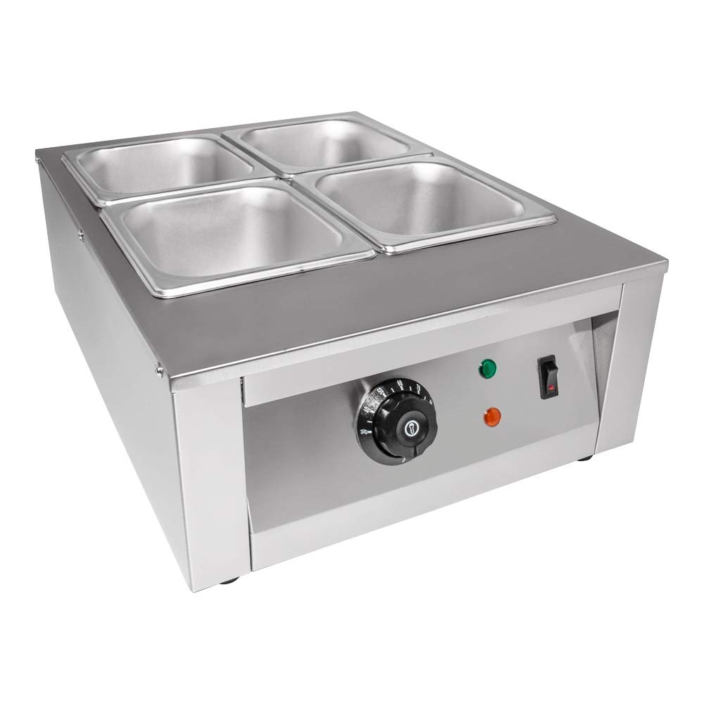 ALDKitchen Electric Chocolate Melting Pot - 4 Tanks Professional Candy & Fondue Warmer (110V) - Perfect for Baking, Dessert Making & Party Treats