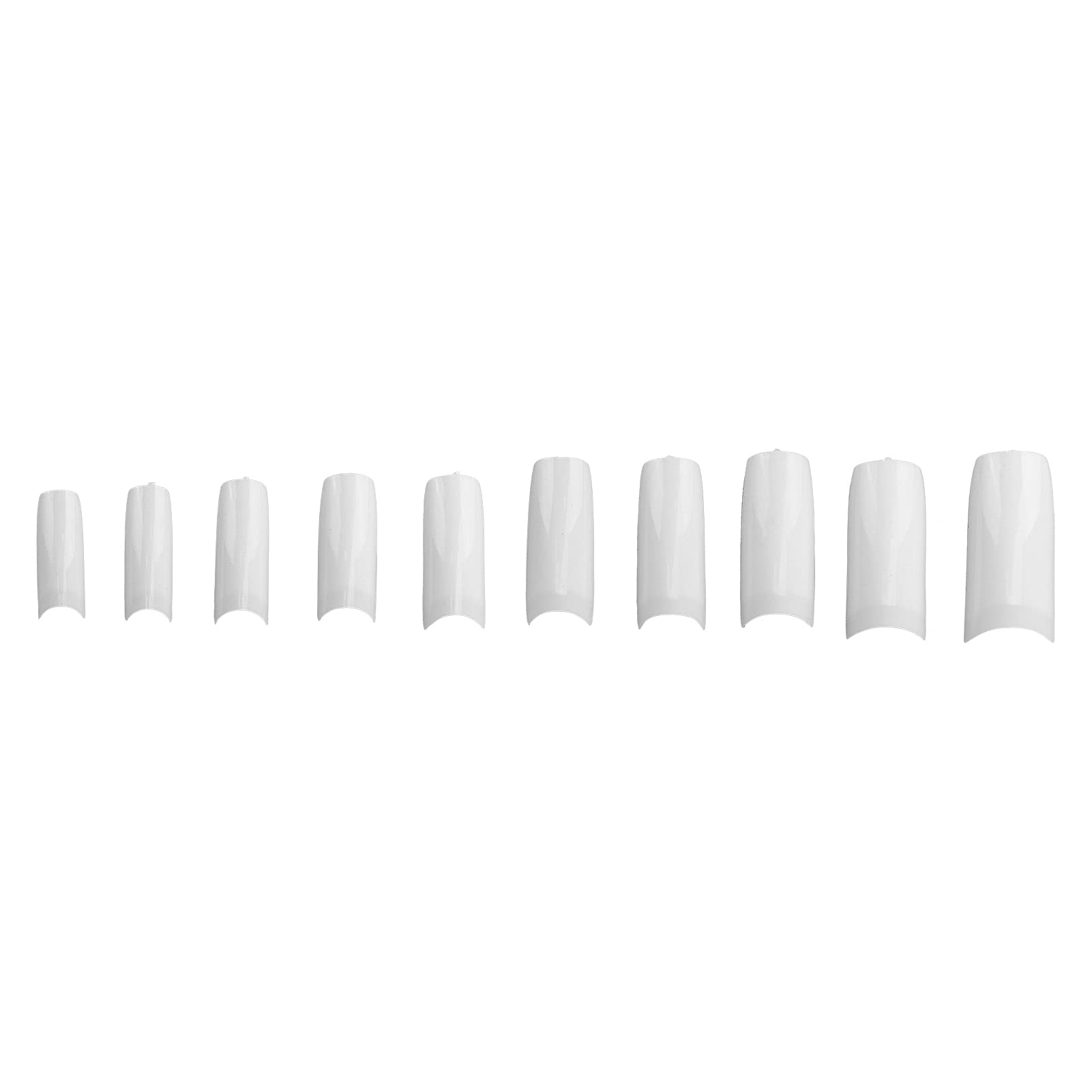 Professional Fake Nail Tips - Safe, Eco-Friendly & Sturdy Artificial Nails for Salon & Home Use | Perfect for Nail Art, Manicures & Cosmetics Stores (N5346-02)