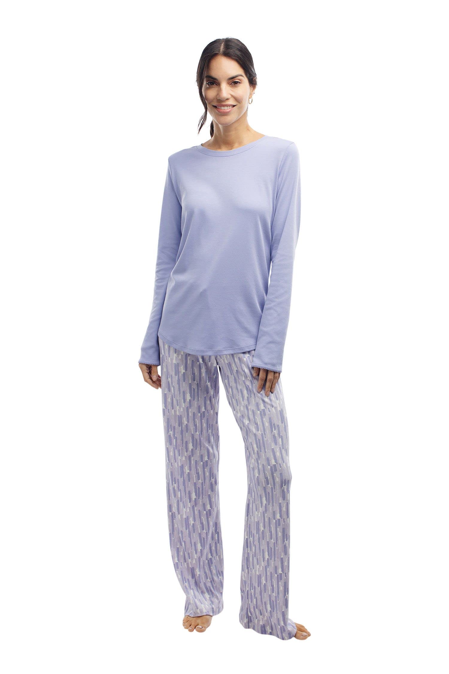 Premium Pima Cotton Women's Pajama Set - Ultra Soft Sleepwear for Women | Lounge & Sleep Comfort