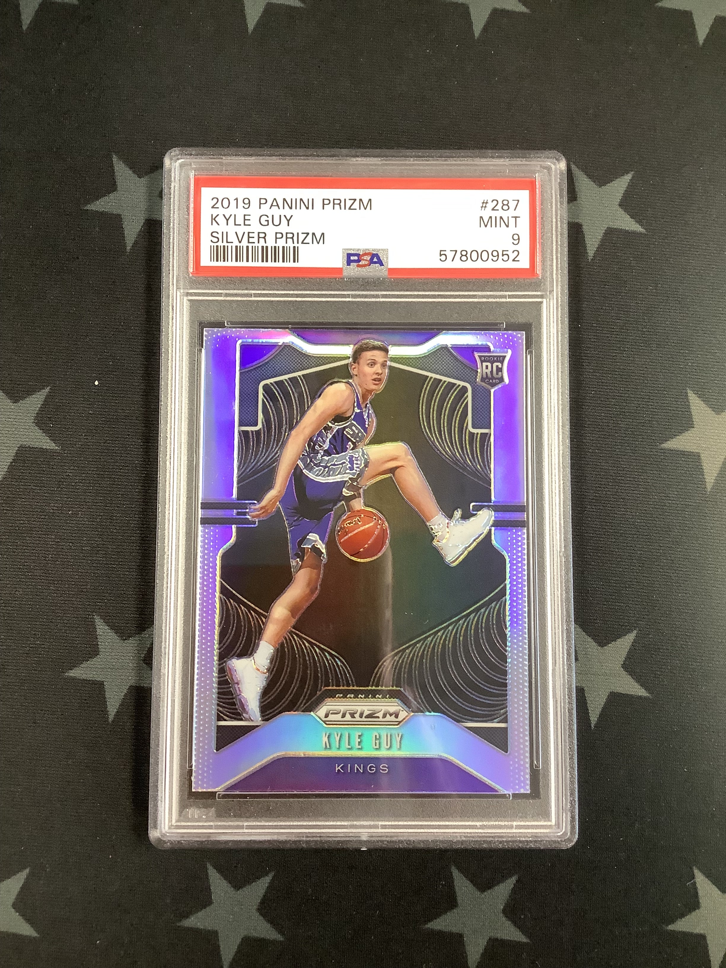 2019 PANINI PRIZM BASKETBALL SILVER PRIZM KYLE GUY #287 PSA MINT 9 57800952 - NBA Trading Card for Collectors & Investors - Perfect for Sports Memorabilia Display & Portfolio Diversification