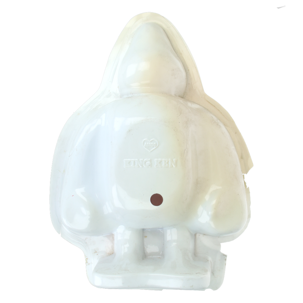 King Ken (Marron Floqué) by James Jarvis - Limited Edition Designer Art Toy for Collectors, Perfect for Home Display & Office Decor