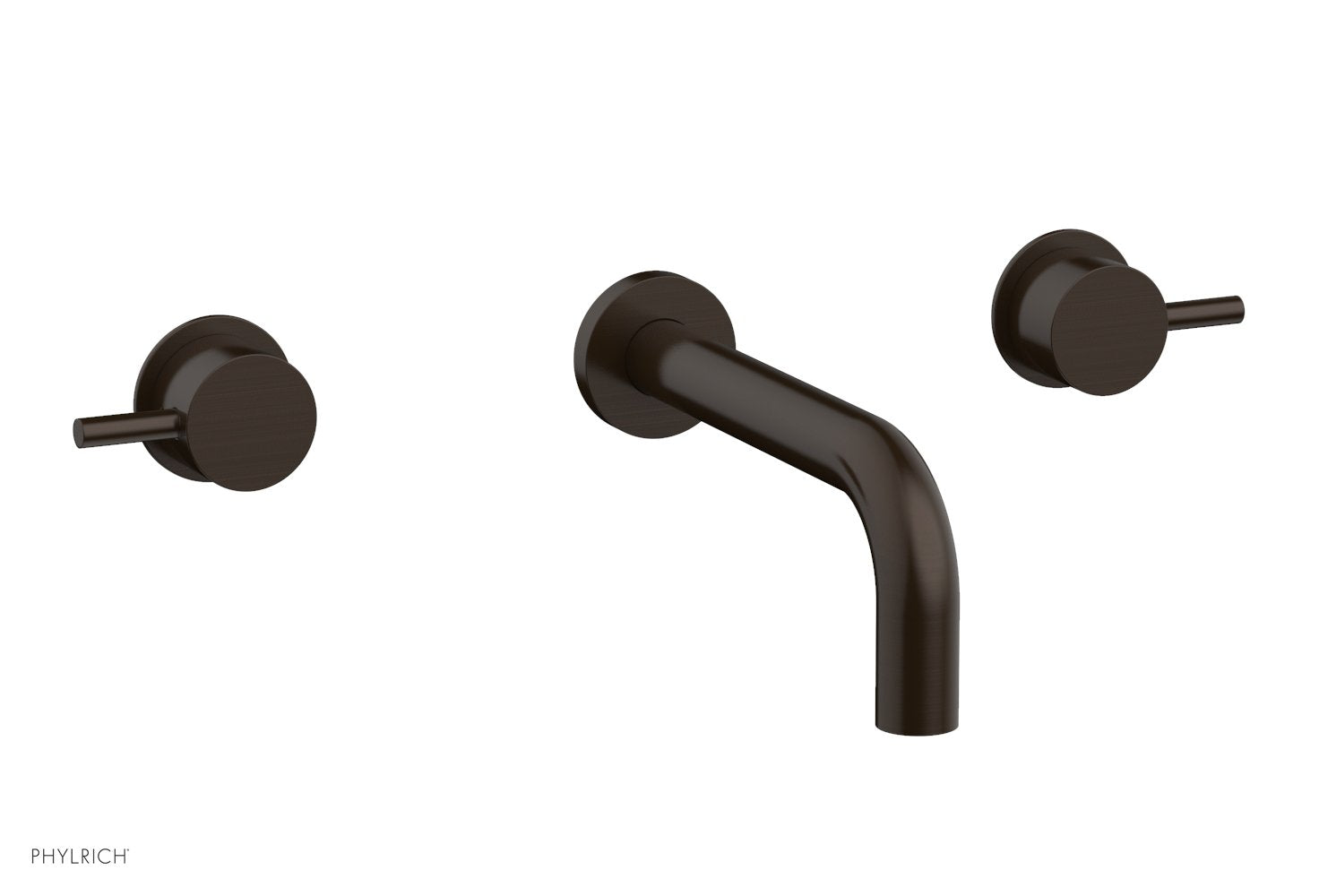 BASIC II Wall Mount Tub Faucet Set with Lever Handles - 230 59 - Perfect for Bathroom Renovation and Modern Home Decor