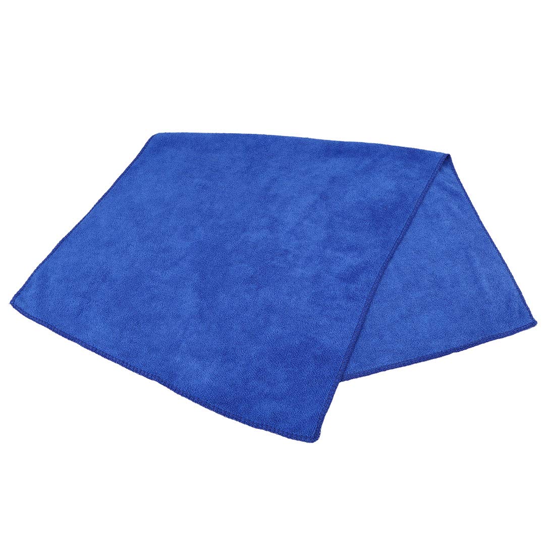 X AUTOHAUX Premium Blue 250gsm Microfiber Cleaning Cloth - Super Absorbent Car Wash Towel (33x65cm) for Car Detailing, Glass Cleaning & Household Dusting