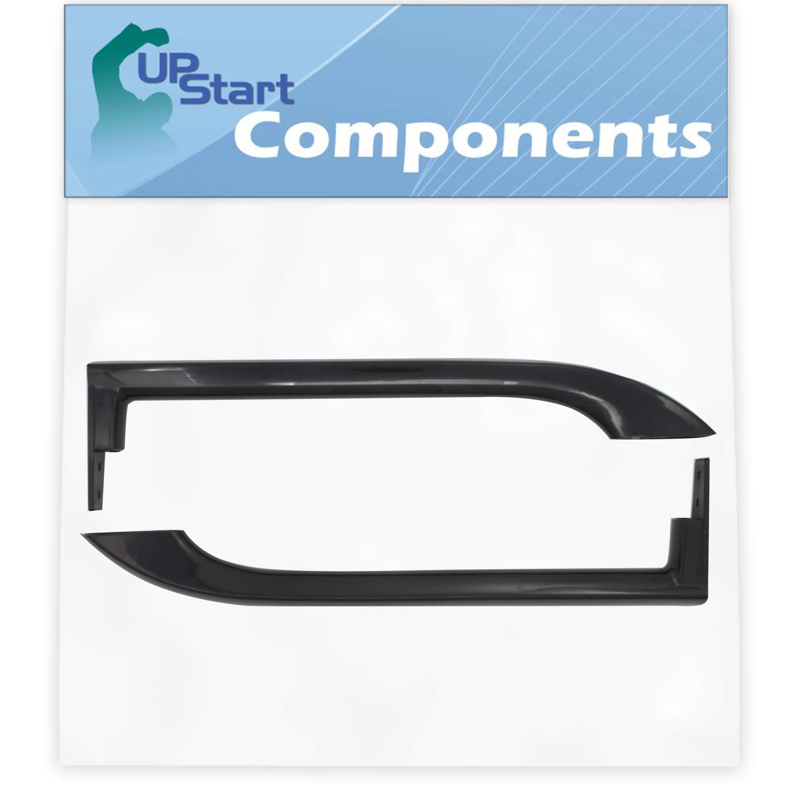 UpStart Components 5304506471 Refrigerator Door Handle Replacement - Compatible with Frigidaire LFTR1814LB2 Refrigerator, Black - Durable & Easy to Install for Kitchen Appliance Repair