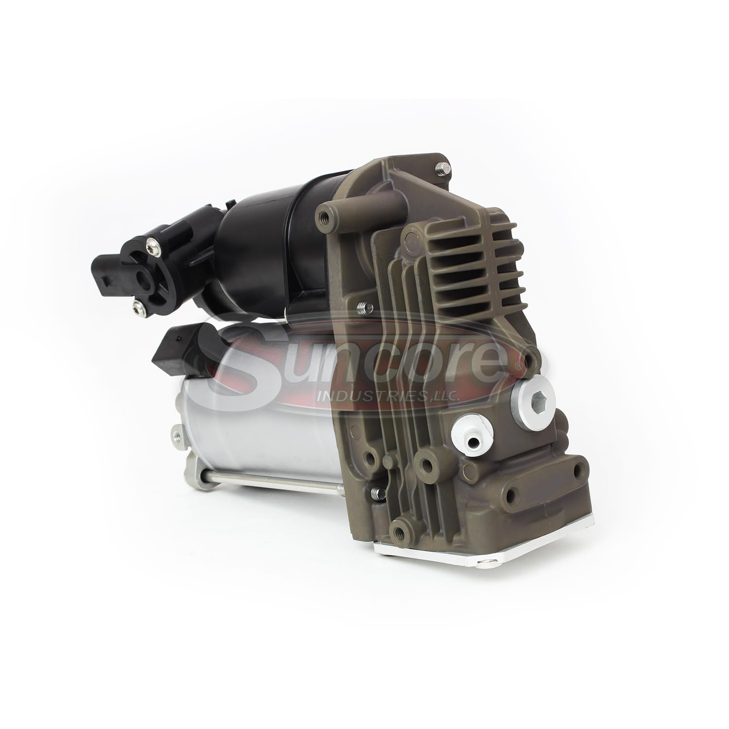 SUNCORE Air Ride Suspension Compressor Pump - Self Leveling Replacement for 2007-2013 BMW X5 (E70) | Compatible with 3.0i 4.8i Models | Perfect for Off-Roading & Towing
