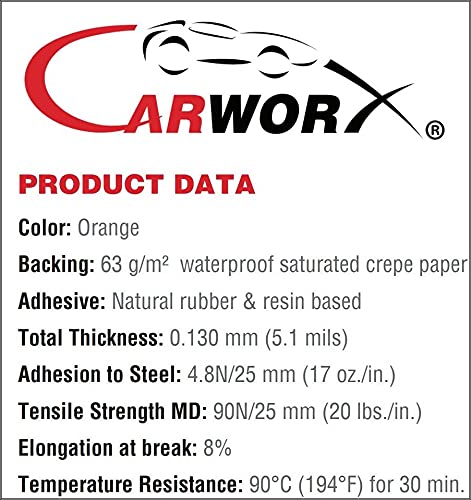 Professional Orange Masking Tape 1.5