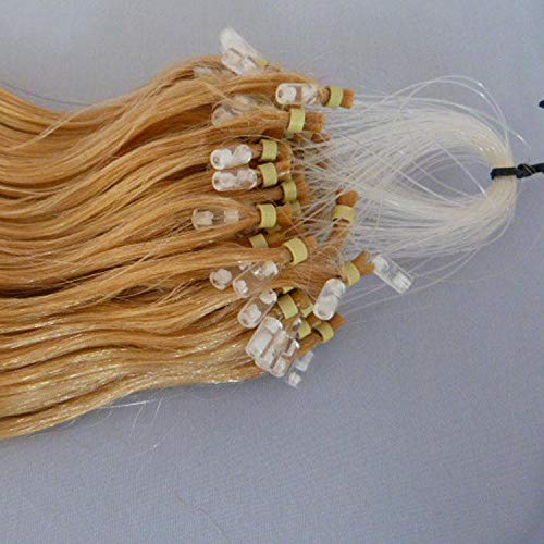 RemeeHi 24 Inch Micro Ring Hair Extensions - 70g Curly Human Hair with Loop, 99j# Red Wine Color | Perfect for Parties, Weddings & Everyday Styling