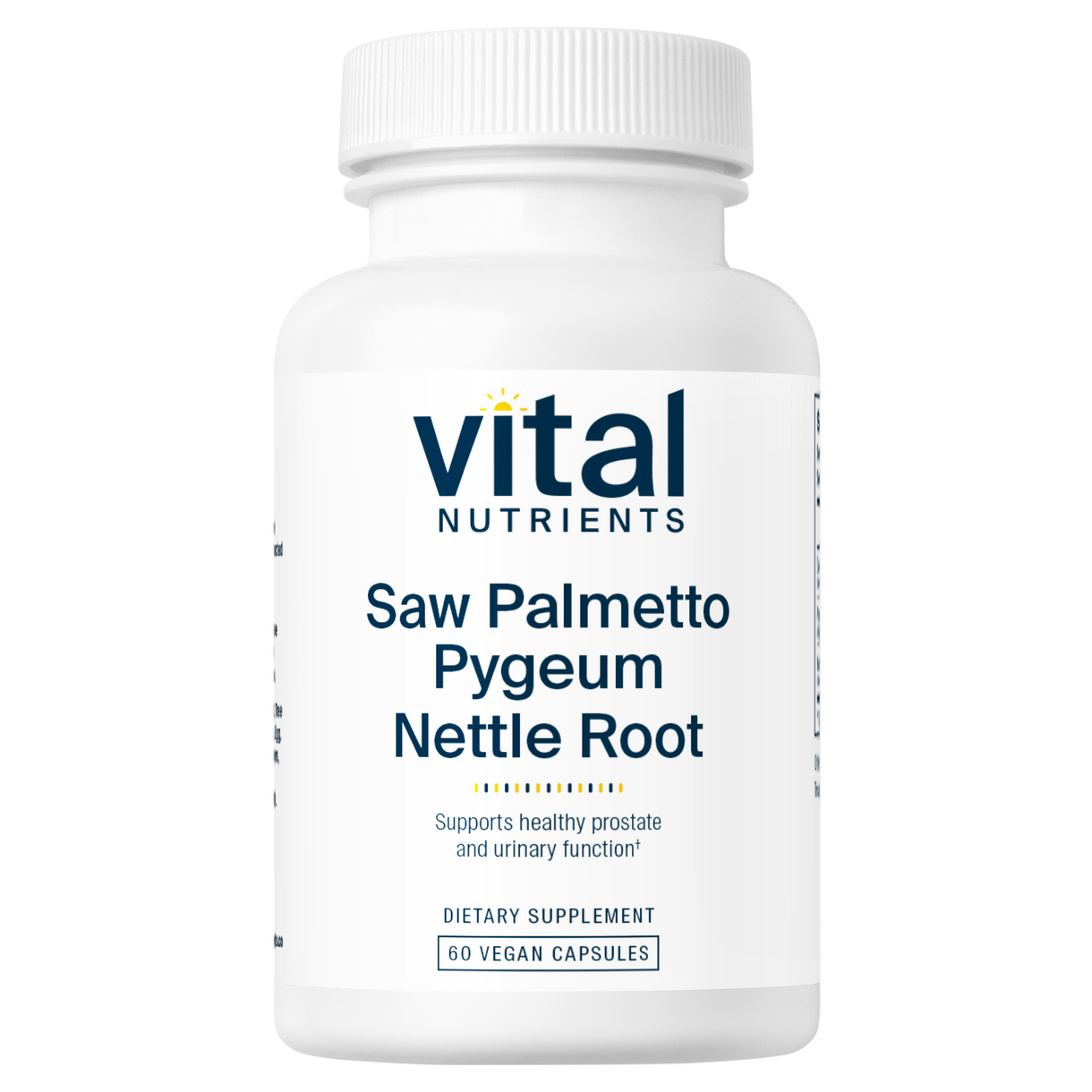 Vital Nutrients Saw Palmetto Pygeum Nettle Root Supplement - Supports Prostate & Urinary Health - Natural Herbal Blend for Men's Wellness