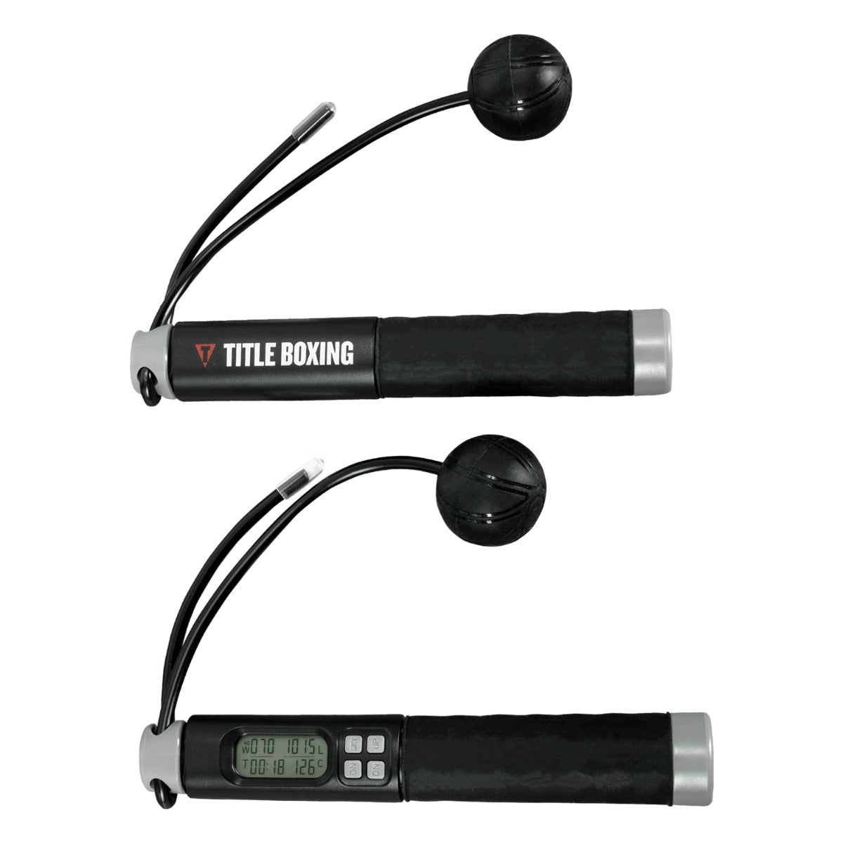 TITLE Boxing Smart Electronic Count Jump Rope - Digital Skipping Rope with LCD Display for Fitness, Workouts & Weight Loss - Perfect for Home Gym, Boxing Training & Cardio Exercises