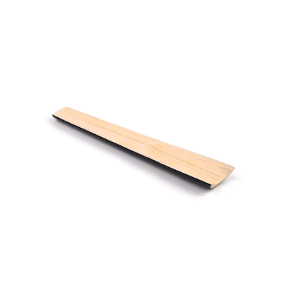 Bambuddha Black Spun Bamboo Salad Servers Set - 2 Piece Eco-Friendly Utensils for Serving Salads, Pasta & Appetizers (9.75 Inches) - Perfect for Dinner Parties, Picnics & BBQs