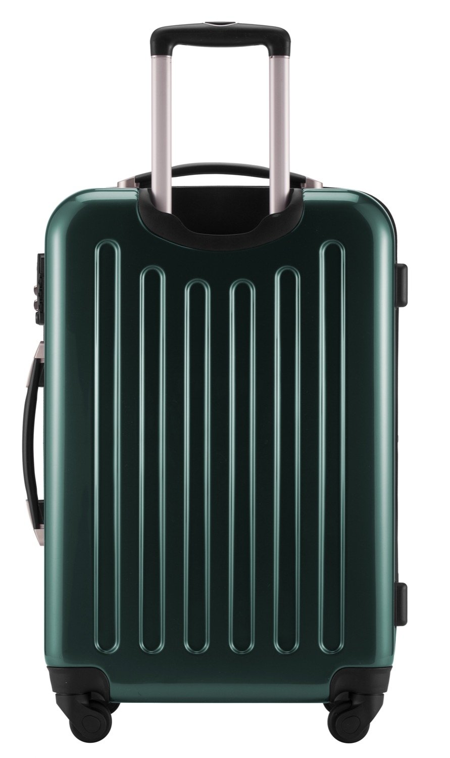Premium Dark Green 65cm Cabin Luggage - Lightweight & Durable Carry-On Suitcase for Business Travel, Weekend Getaways & Airplane Trips